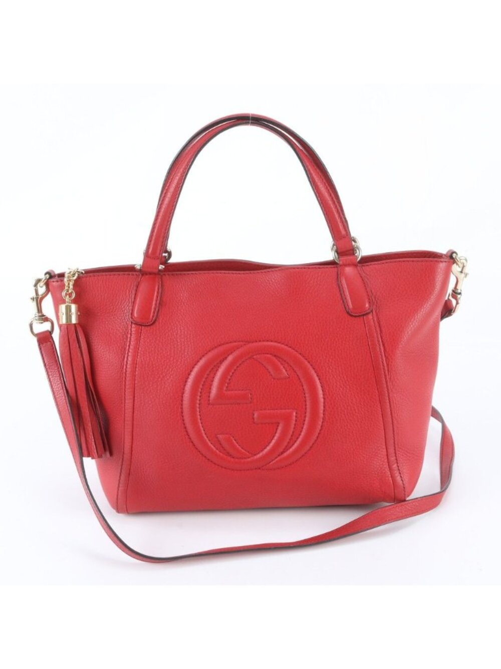 Gucci Soho Tassel Leather 2-Way Shoulder Bag
